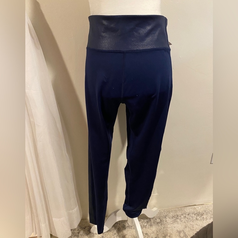 NWT TEK GEAR NAVY BLUE LEGGING/WORKOUT PANTS